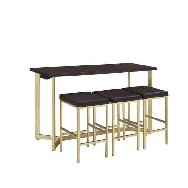 Shop Picket House Furnishings Melrose Multipurpose Bar Table Set Overstock 32063330