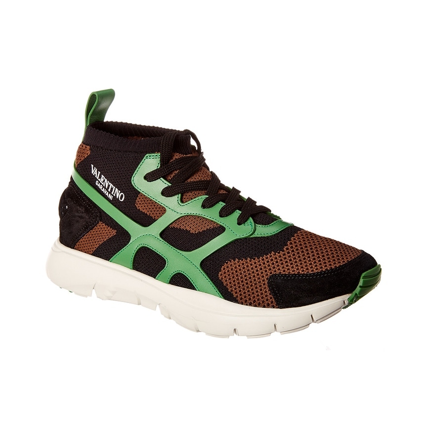valentino knit sneakers