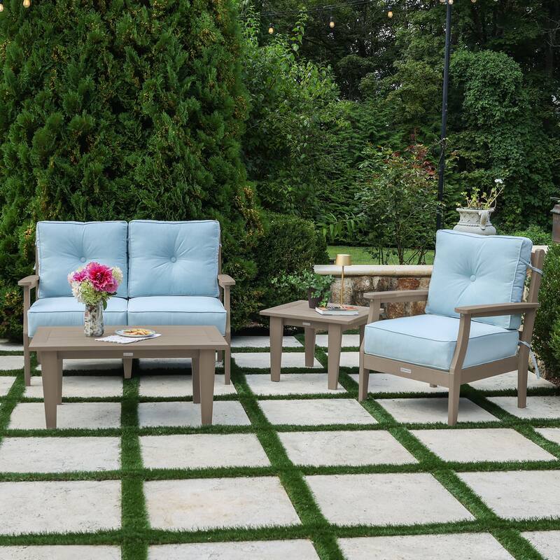 HIGHWOOD Lehigh 4-Piece Deep Seating Set