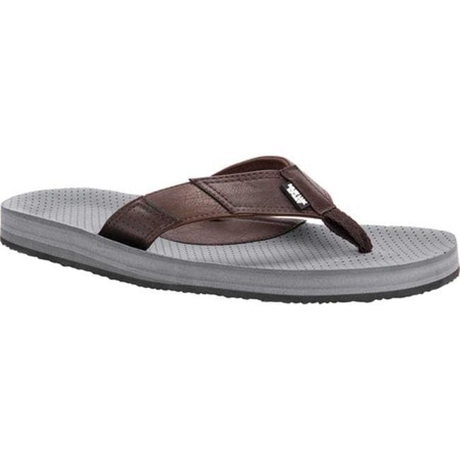 muk luks men's mason flip flops
