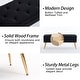 preview thumbnail 44 of 92, Velvet Storage Ottoman Bench with gold legs and Nailhead Trim for Bedroom/End of Bed/Entryway/Window