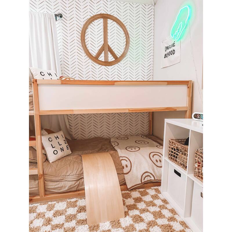 Hauteloom Kieu Hallway, Kitchen Runner Rug - Plush Pile - Driftwood, Black White, Silverton - 2'7" x 7'3"