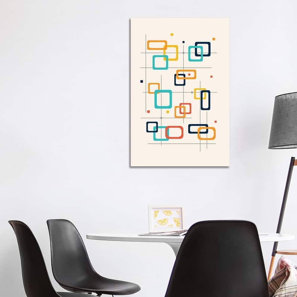 iCanvas "Mid Century Pop Modern" by Nordic Print Studio Canvas Print