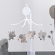 preview thumbnail 5 of 4, Bedtime Originals Elephant Love Musical Baby Crib Mobile Soother Toy - Gray