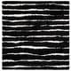 preview thumbnail 34 of 70, SAFAVIEH Venus Shag Moeidur 1.75-inch Thick Rug 6'7" Square - Black/Ivory - Square