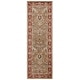 preview thumbnail 62 of 138, SAFAVIEH Handmade Persian Legend Hilkje Traditional Oriental Wool Rug 2'6" x 12' Runner - Light Green/Rust - Runner