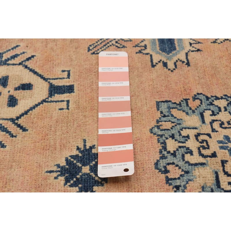 ECARPETGALLERY Hand-knotted Finest Ghazni Copper Wool Rug - 9'9 x 13'2