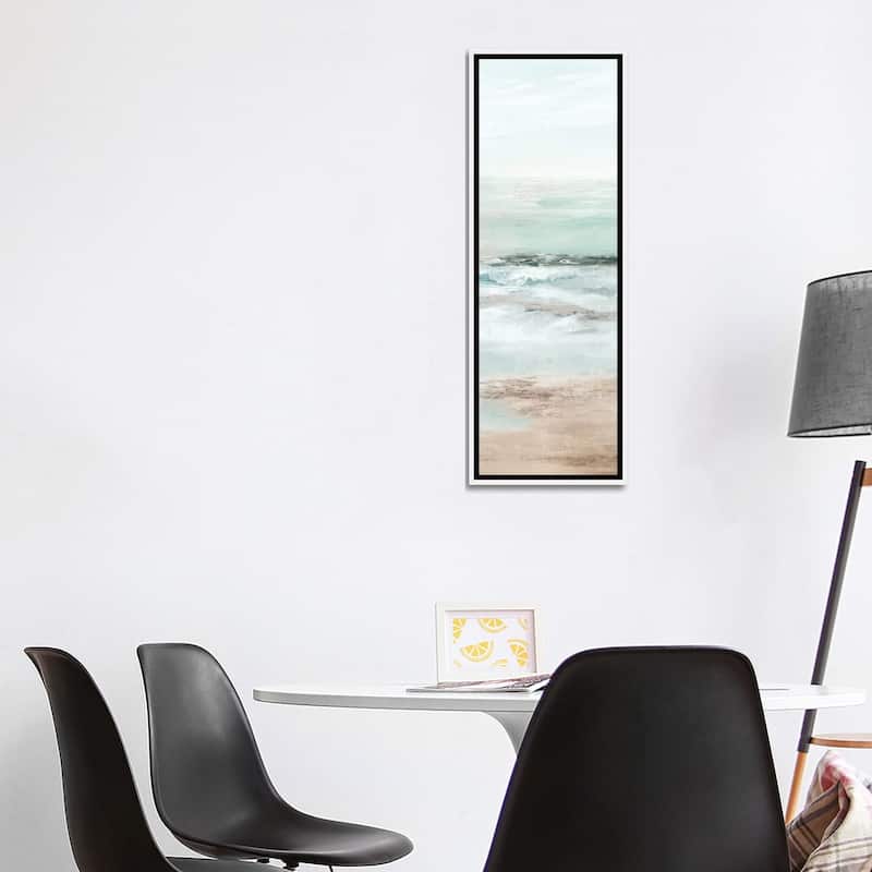 iCanvas "Turquoise Beach II" by Eva Watts Framed Canvas Print