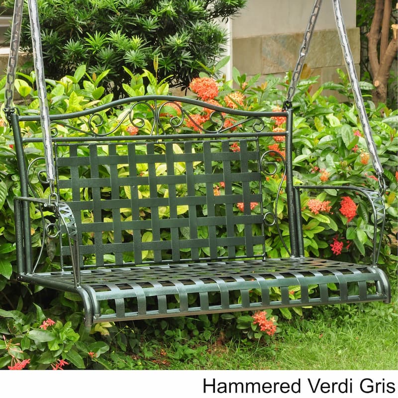 Mandalay Iron Porch Swing