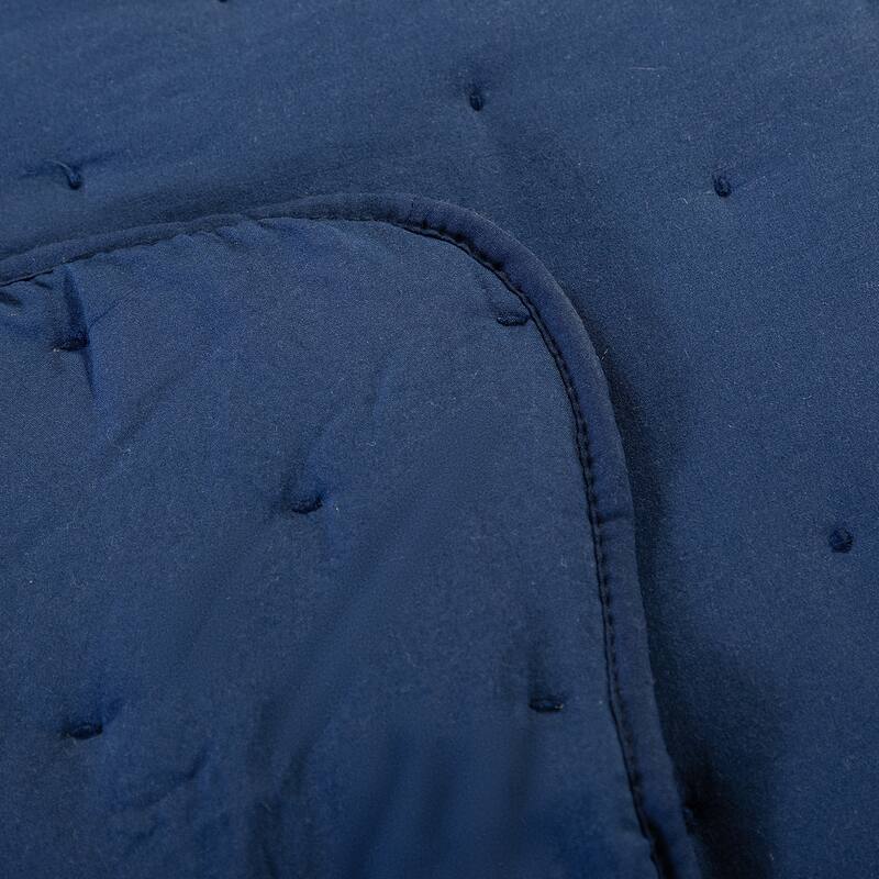 Emilie 4 Piece Crescent Stitch Quilt Set by HULALA HOME