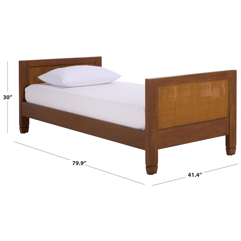 SAFAVIEH Couture Libbie Cane and Wood Daybed