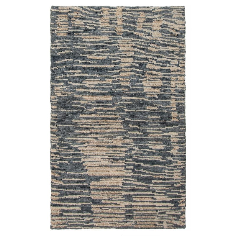 ECARPETGALLERY Hand-knotted Tangier Teal Wool Rug - 3'1 x 4'11 - Teal - 3'1 x 4'11