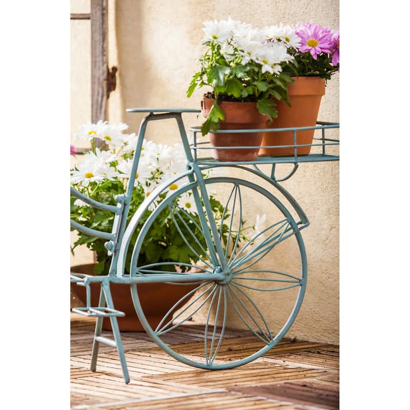Large Bicycle Metal Planter