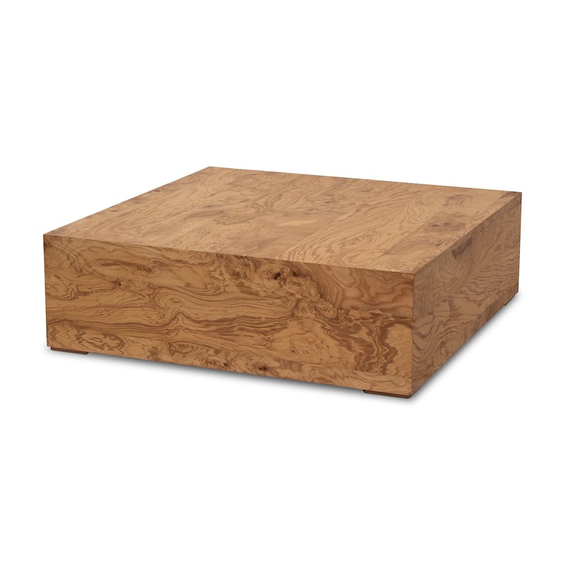 Aurelle Home Natalia Modern Solid Coffee Table