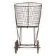 preview thumbnail 7 of 11, Metal Rolling Laundry Cart with Rack
