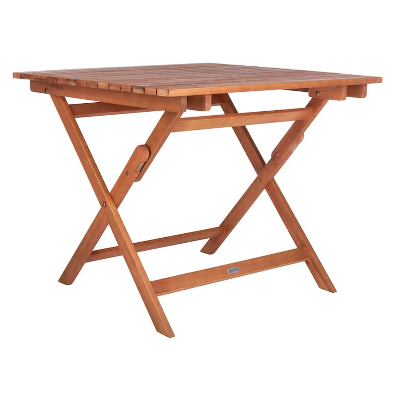 SAFAVIEH Outdoor Living Kresler Folding Table - 35"W x 35"D x 30"H