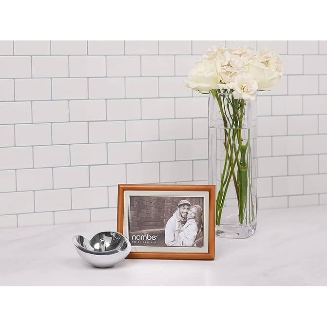 Nambe Heart Ring Holder - 4.25” x 2” H