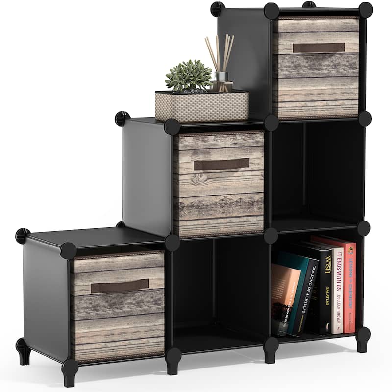 Sorbus Cube Storage Organizer – Waterproof Cubby Shelf for Closet, Toys, Books, Shoes, Décor – Space-Saving Bookshelf