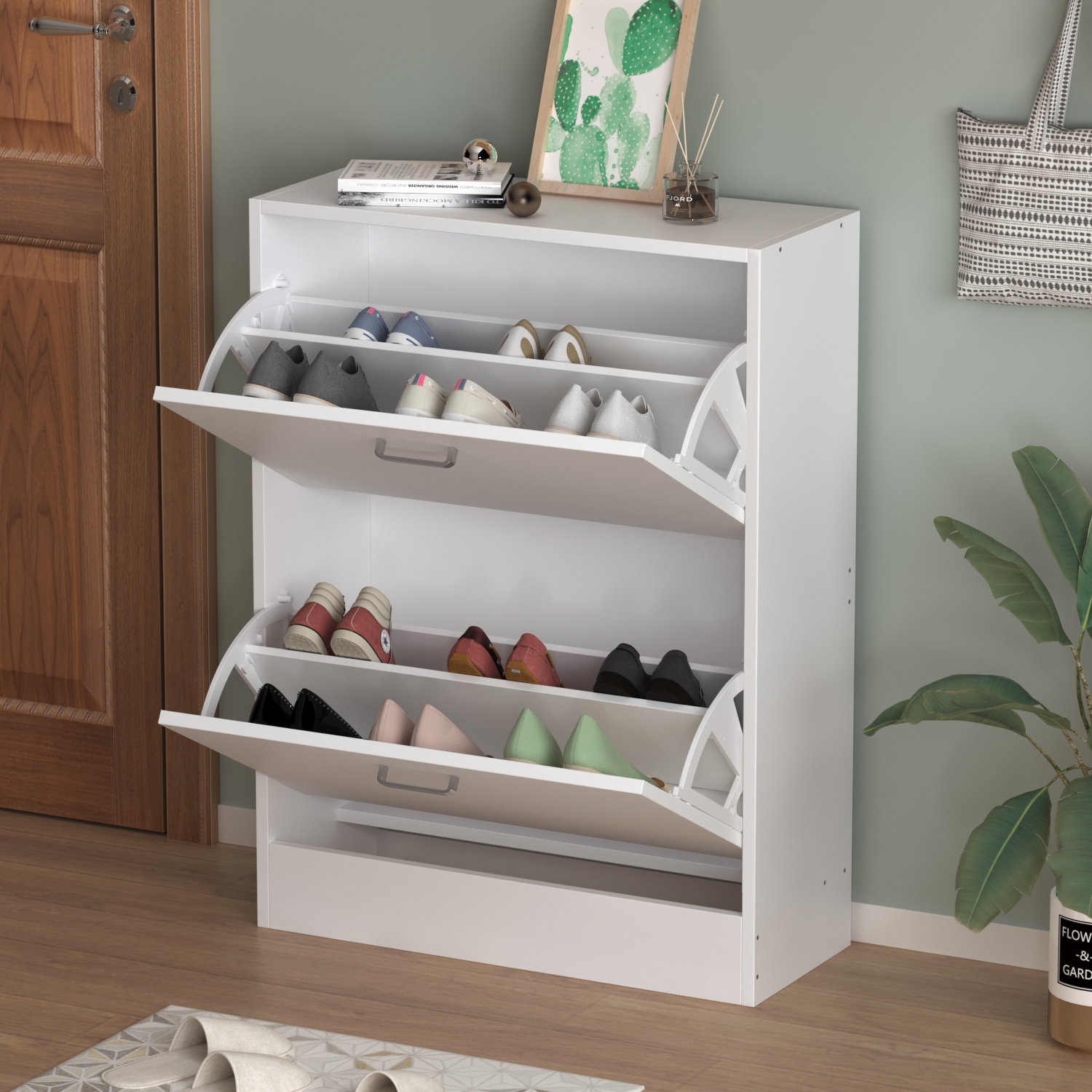Trendy online shoe storage
