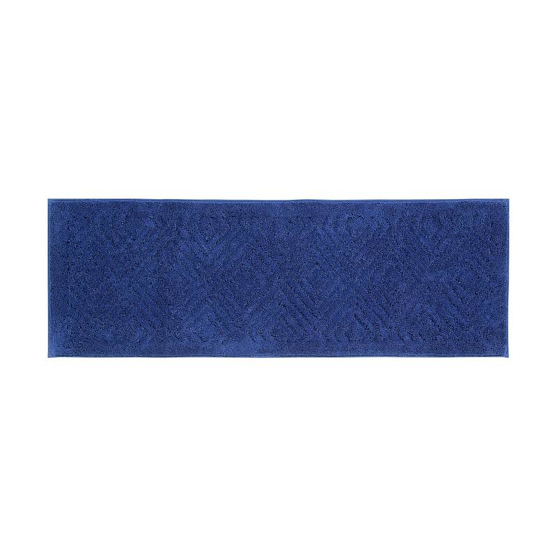 Better Trends Bath Rug 100% Cotton Tufted Soft & Plush Water Absorbent Bathroom Rugs for Shower, Sink Bath Mats Trier Collection