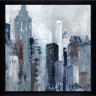 "City Mood" by Carol Robinson II Print on Acrylic