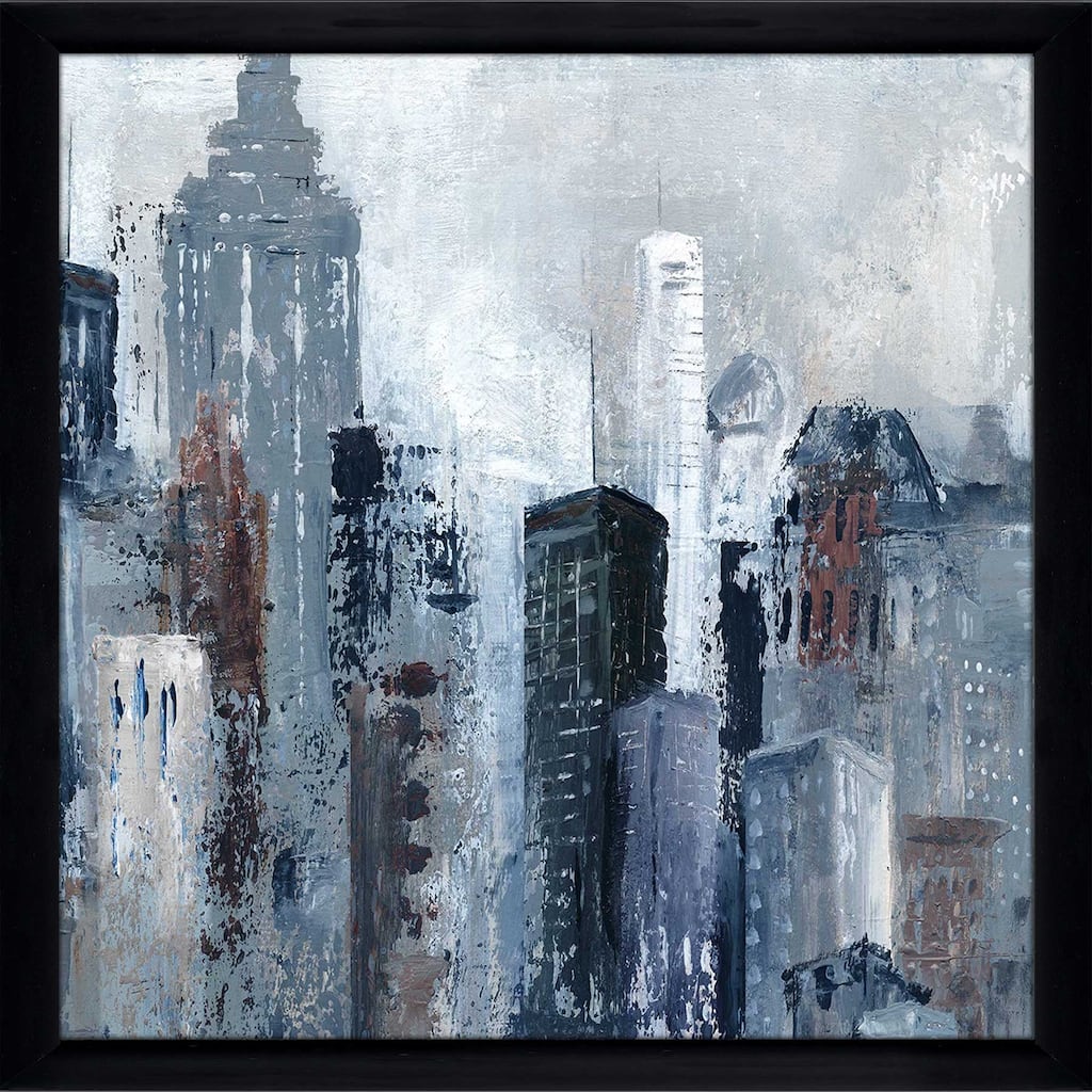 "City Mood" by Carol Robinson II Print on Acrylic