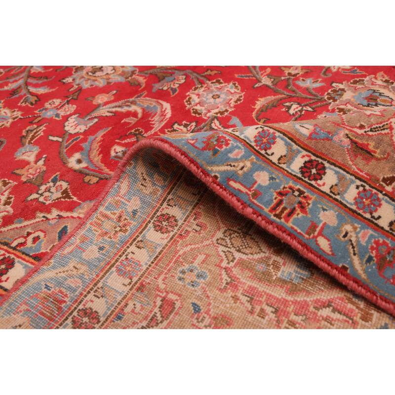 ECARPETGALLERY Hand-knotted Antalya Vintage Red Wool Rug - 9'9 x 13'0