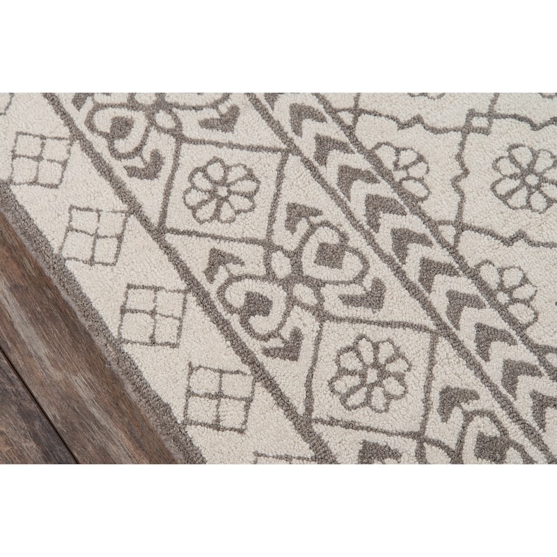 Momeni Newport Hand Tufted Wool Contemporary Geometric Area Rug