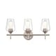 preview thumbnail 15 of 17, Millennium Lighting Ashford Metal Bathroom 3 Light Vanity Fixture in Multiple Finishes
