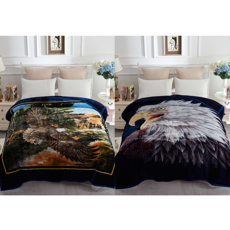 2 Ply Reversible Blanket Korean Style Mink Blanket