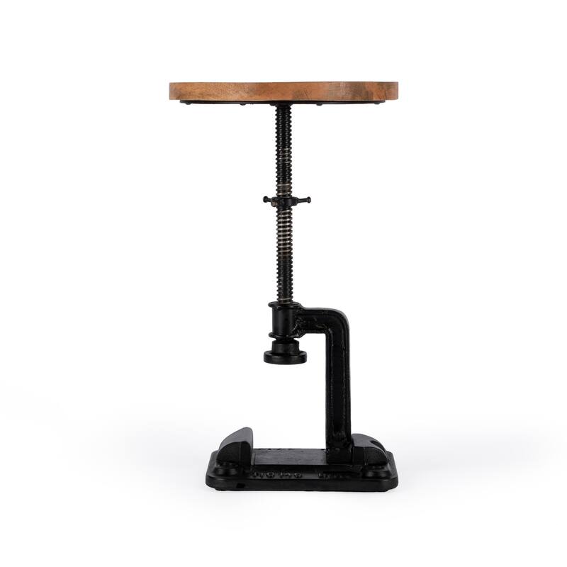 Ellis Adjustable Pedestal Side Table