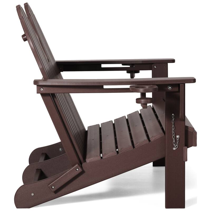 Hanniford Poly Adirondack 49 Inch Folding Bench