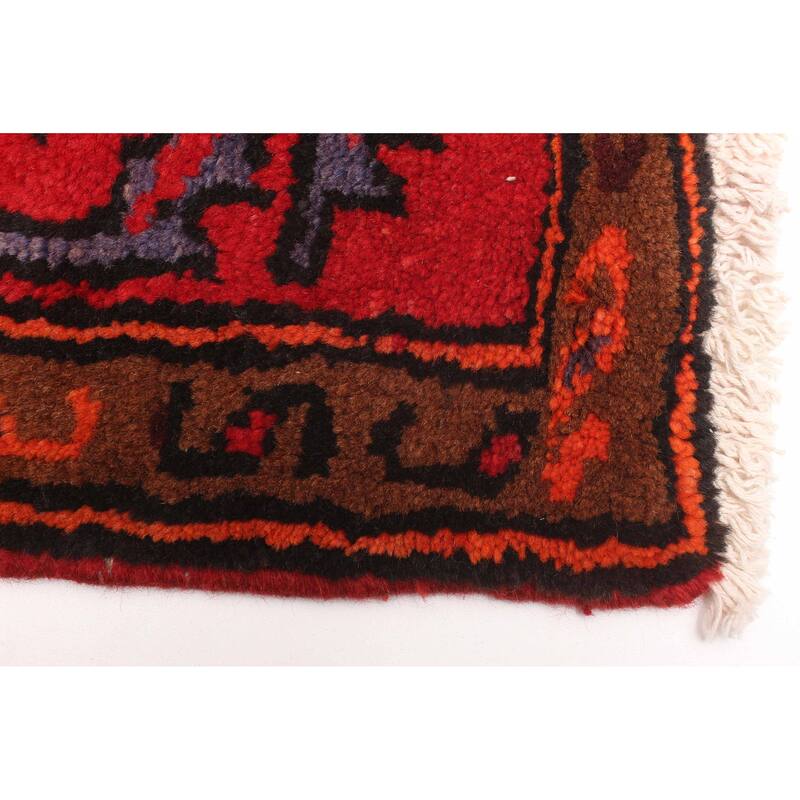 ECARPETGALLERY Hand-knotted Anadol Black Wool Rug - 4'7 x 7'8