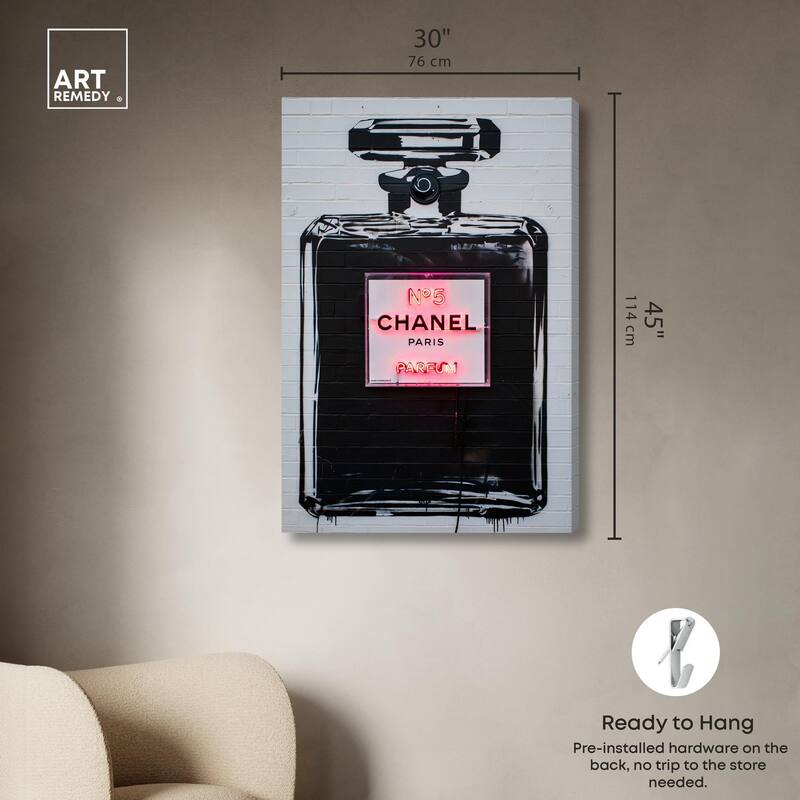 Parisian Perfume II Canvas by Art Remedy, Gallery Wrapped