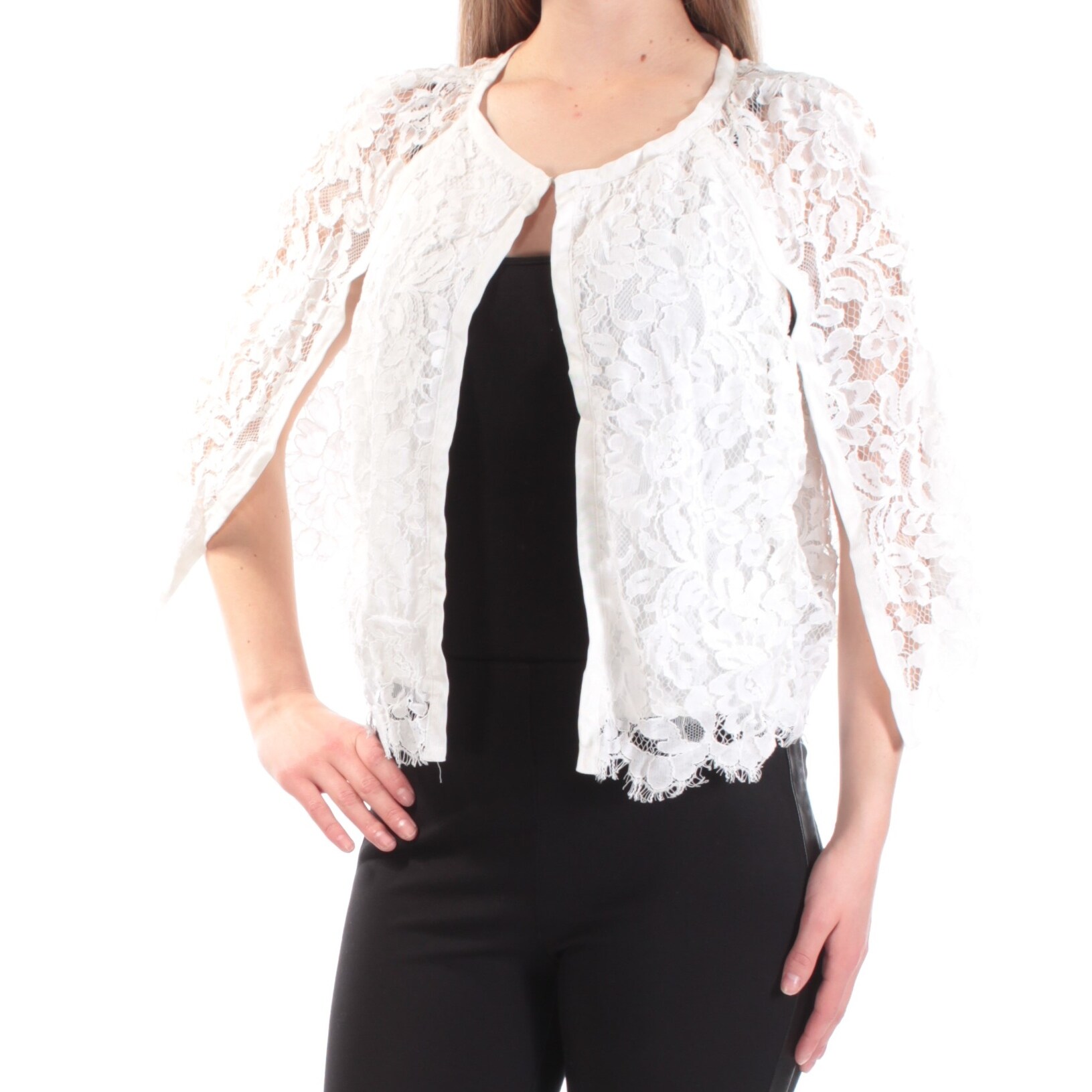 white evening jacket womens