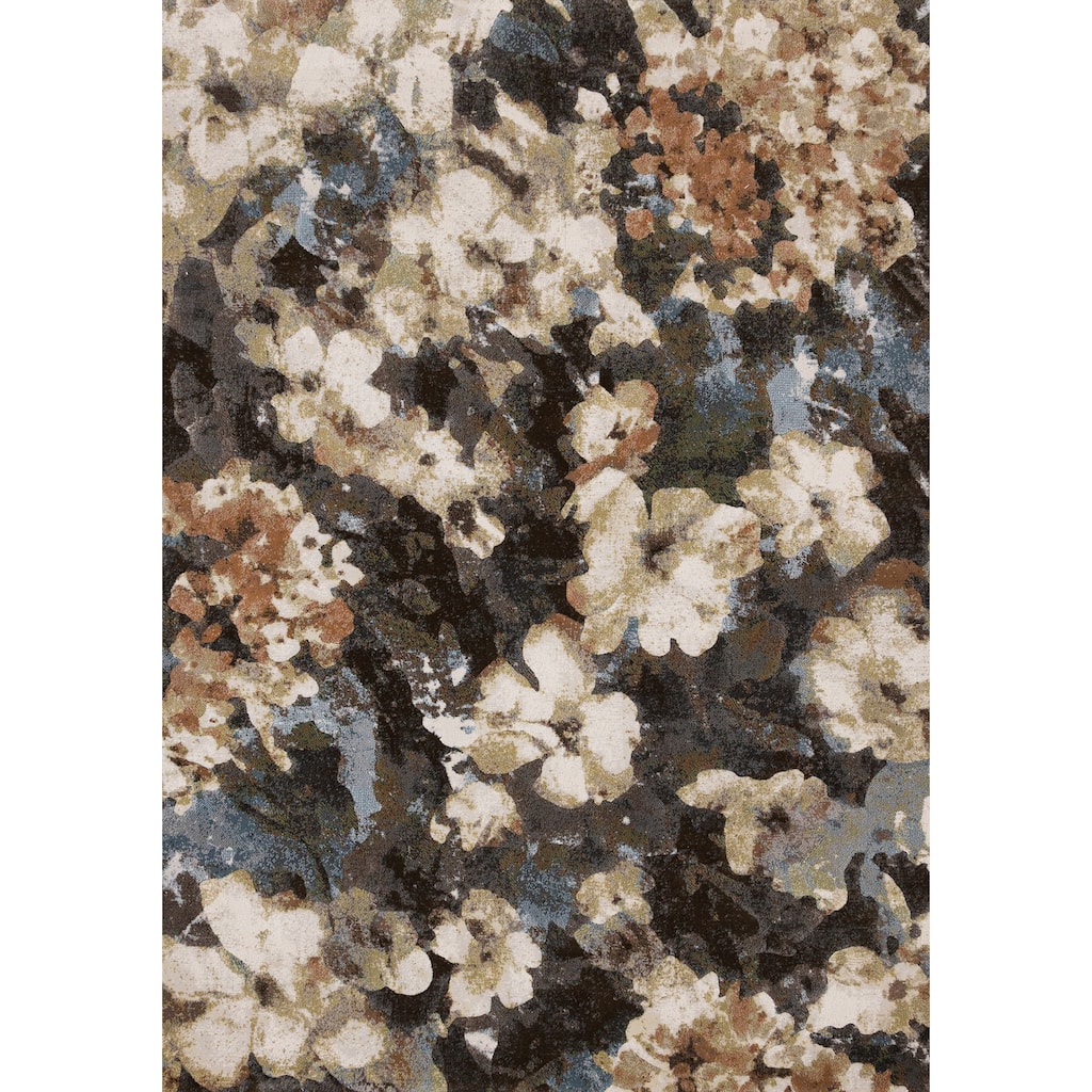 Multi-Colored Elegant Floral Area Rug