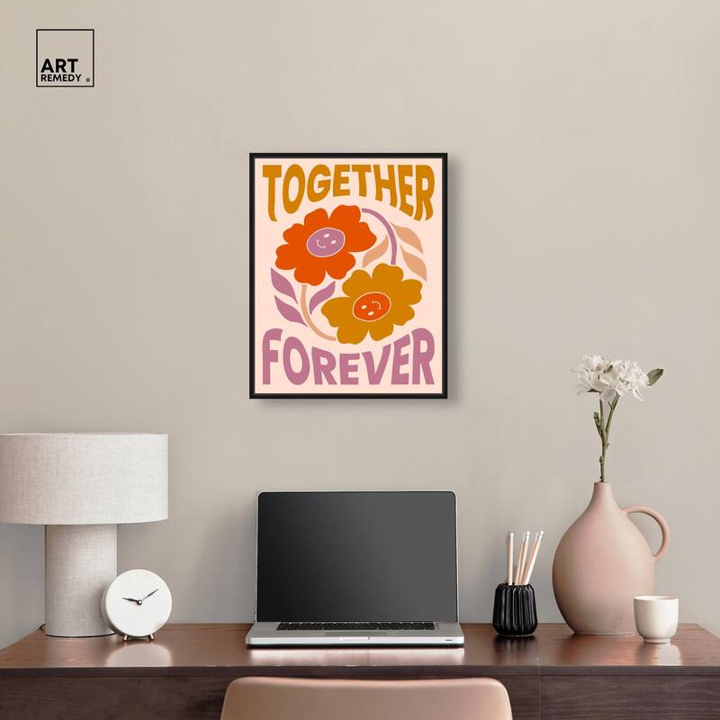 We Together Canvas by Art Remedy