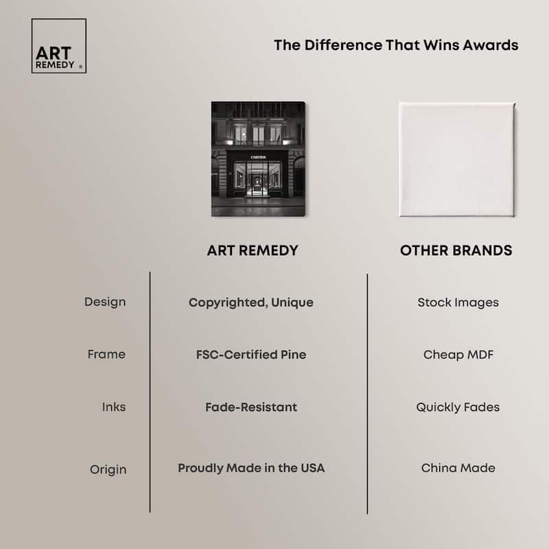 The Lux Store Canvas by Art Remedy, Gallery Wrapped