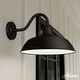 preview thumbnail 1 of 7, Hunter Mill Valley Outdoor 1-Light Wall Sconce Light - WeatherMax - Farmhouse, Transitional, Modern, Rustic 14-inch