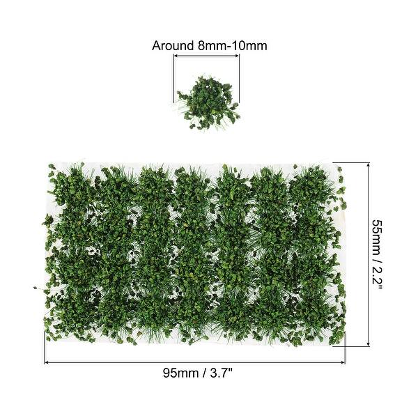 2 Sets/56Pcs Miniature Static Grass Bushy Tuft Shrubs Terrain Model ...
