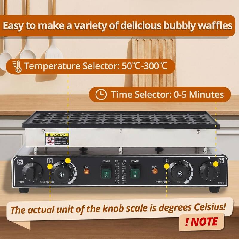 Commercial Electric Mini Muffin Maker, Pancakes Maker Machine