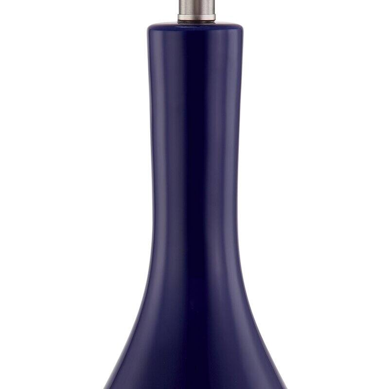 28.5" Ceramic Table Lamp Set with USB (Set of 2)