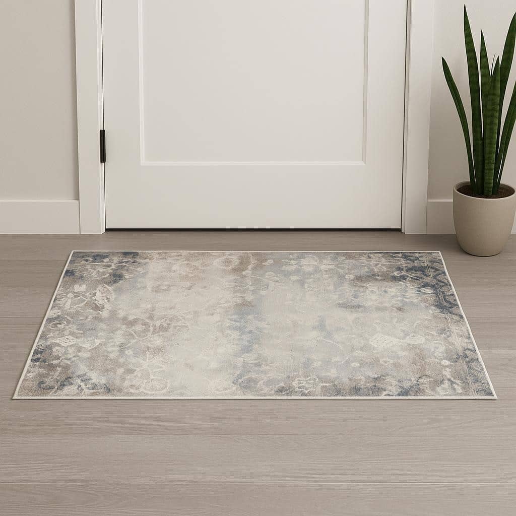HomeRoots Abstract Abstract Rectangle Area Rug - 36.00 in. x 27.00 in. x 0.40 in.