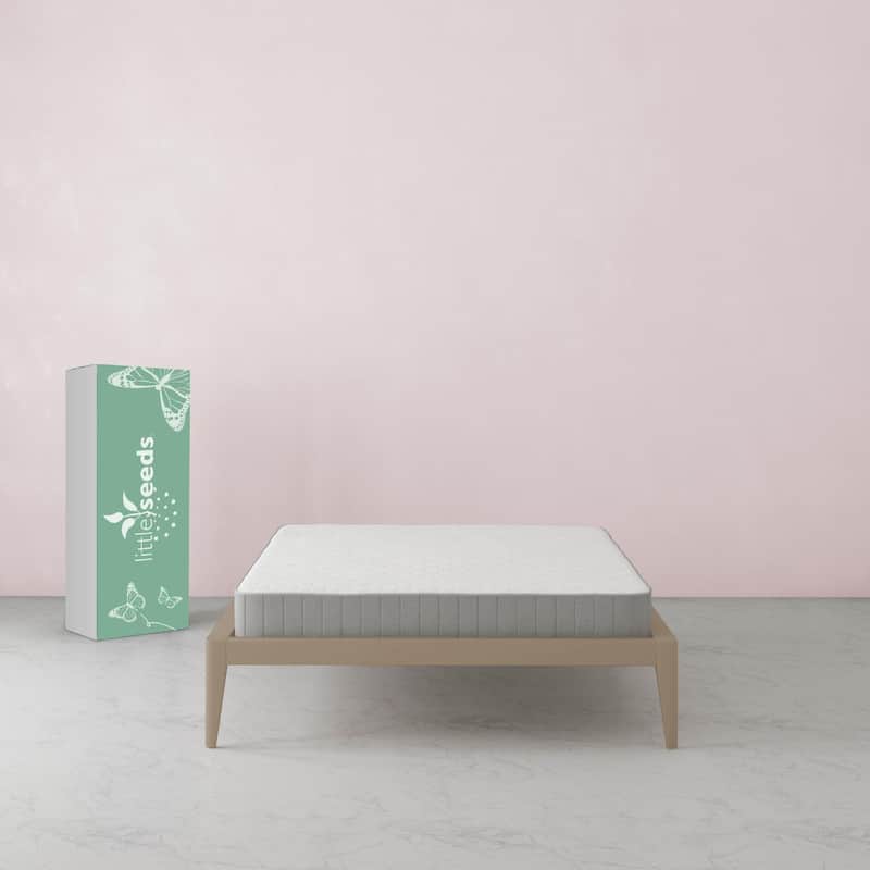 Little Seeds Moonglow 6 Inch Reversible Innerspring Mattress in a Box