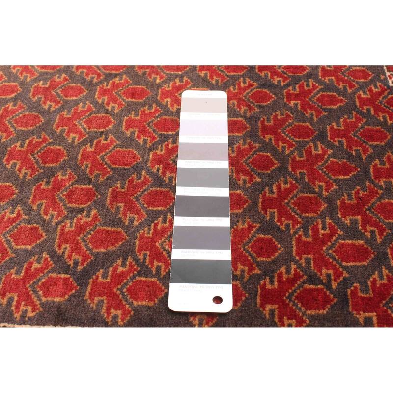 ECARPETGALLERY Hand-knotted Teimani Dark Grey Wool Rug - 2'8 x 4'8