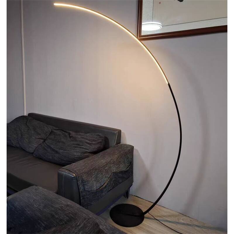 62.98 Inches Metal Arched Floor Lamp