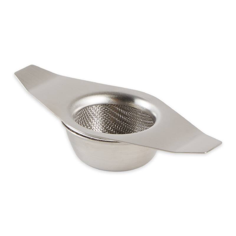 Tea Strainer with Drip Cup - Strainer & Drip Cup