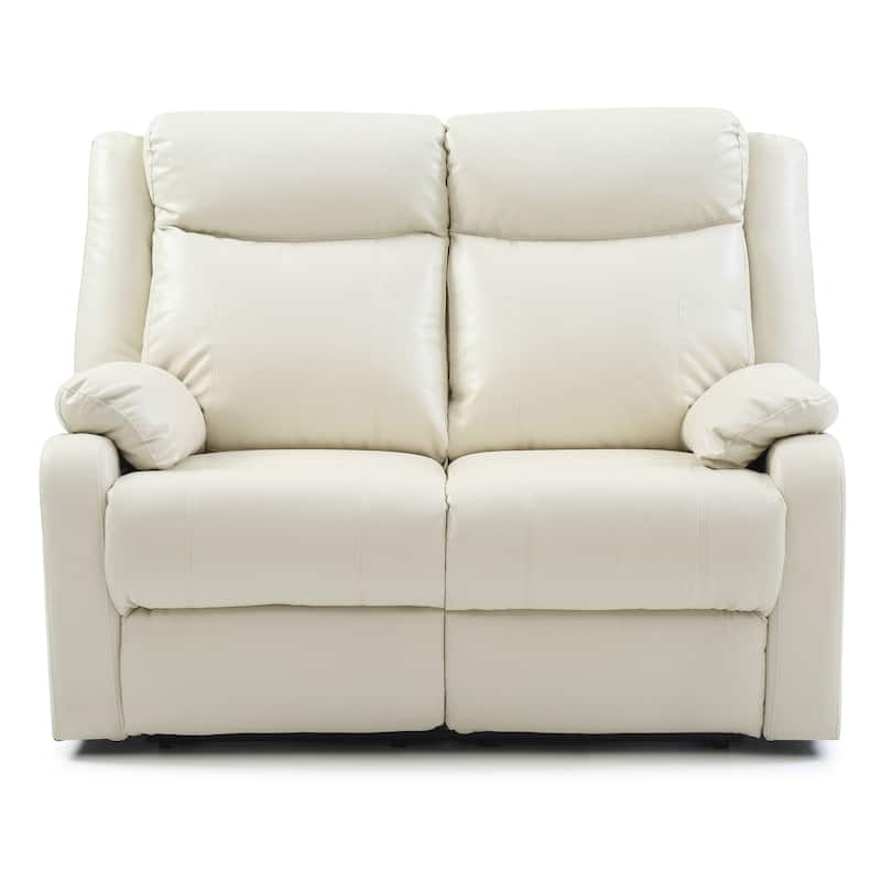 Ward Faux Leather Double Reclining Loveseat