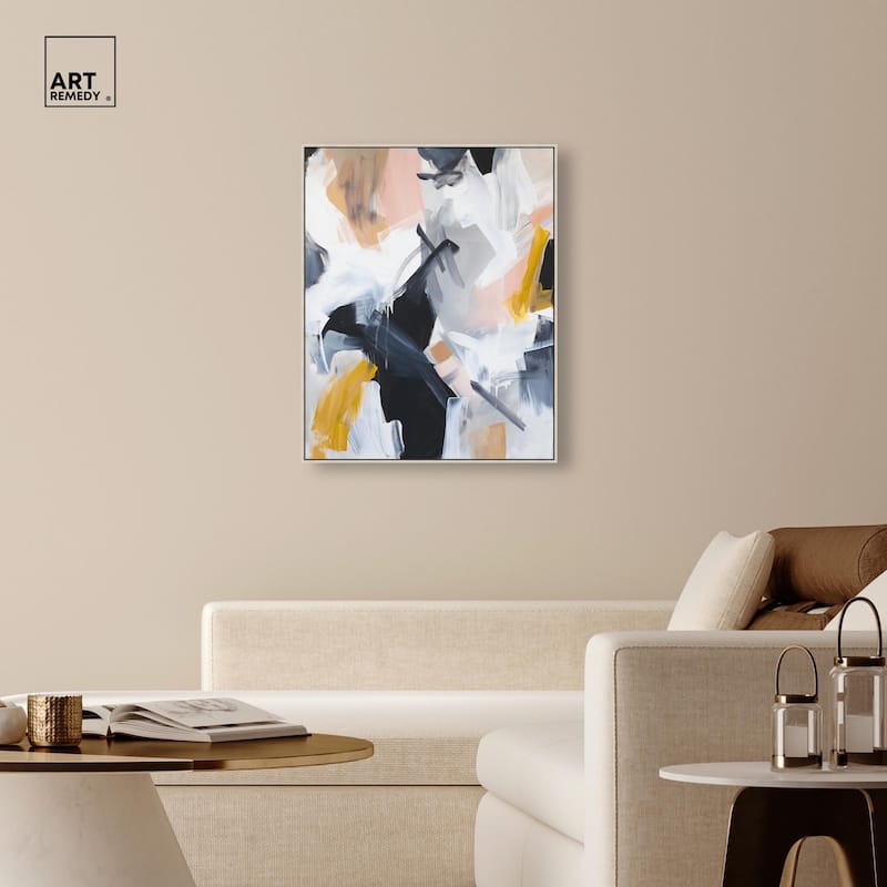 Rustic Noir Canvas by Art Remedy