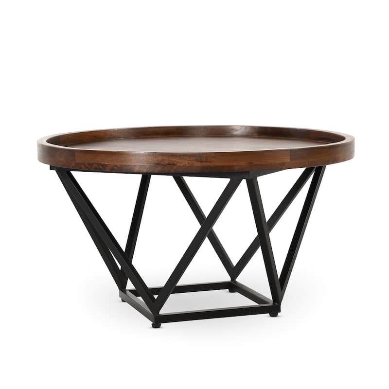 Lamar Mango Wood Coffee Table by Kosas Home